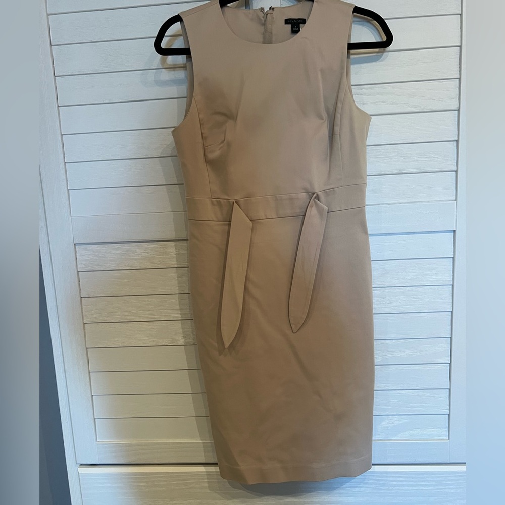 Beige Ann Taylor Dress
